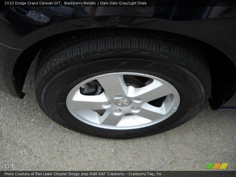 Blackberry Metallic / Dark Slate Gray/Light Shale 2010 Dodge Grand Caravan SXT