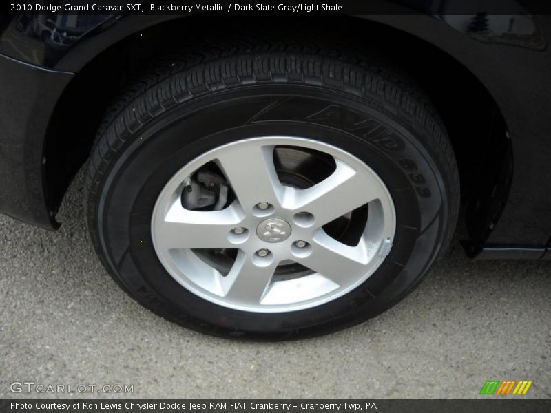 Blackberry Metallic / Dark Slate Gray/Light Shale 2010 Dodge Grand Caravan SXT