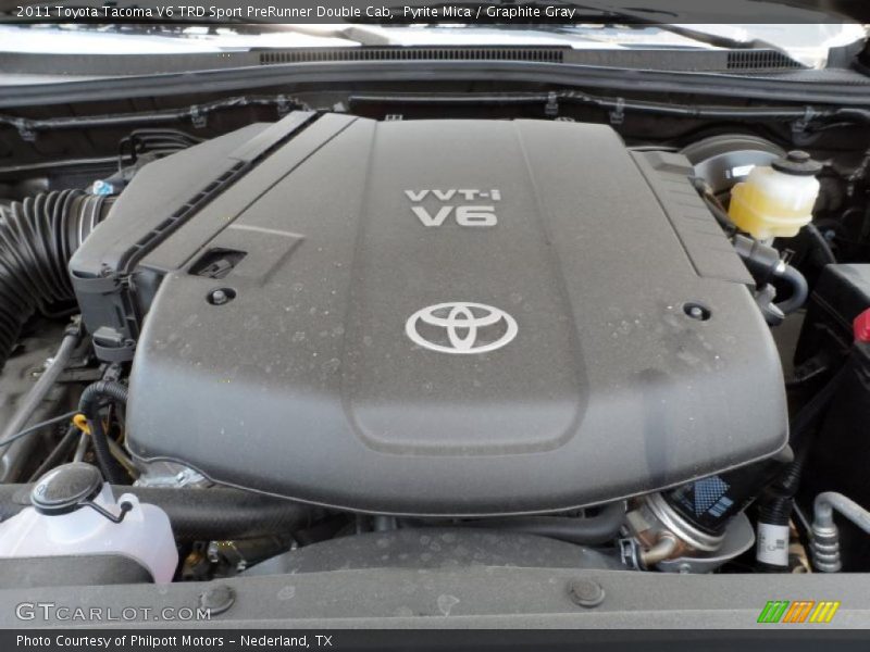 Pyrite Mica / Graphite Gray 2011 Toyota Tacoma V6 TRD Sport PreRunner Double Cab