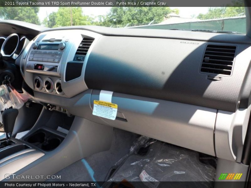 Pyrite Mica / Graphite Gray 2011 Toyota Tacoma V6 TRD Sport PreRunner Double Cab