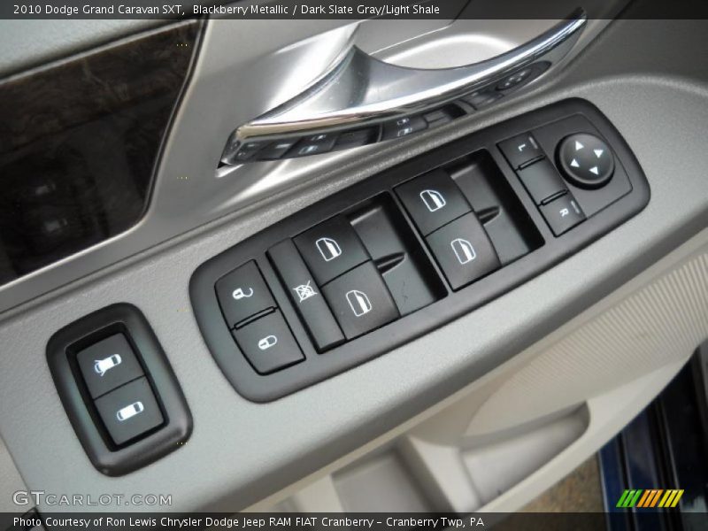 Blackberry Metallic / Dark Slate Gray/Light Shale 2010 Dodge Grand Caravan SXT