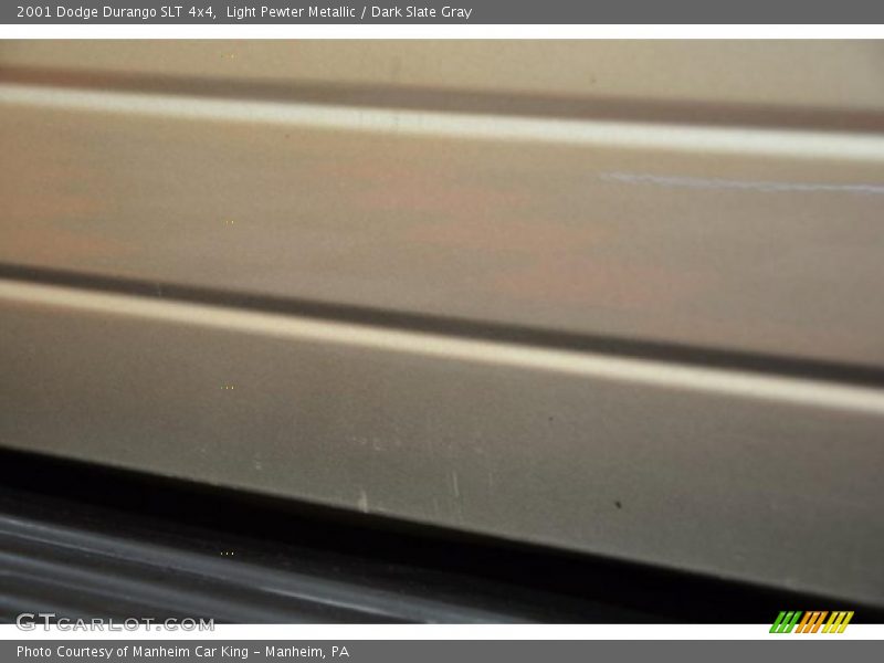 Light Pewter Metallic / Dark Slate Gray 2001 Dodge Durango SLT 4x4