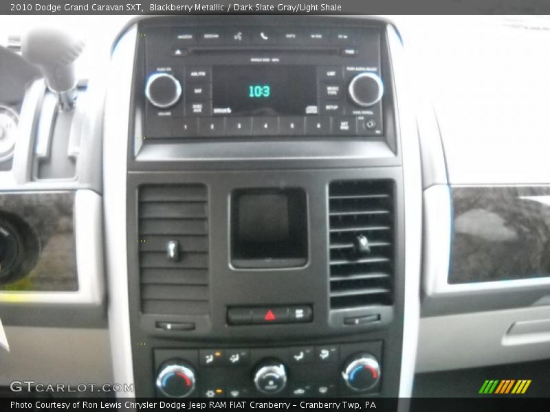 Blackberry Metallic / Dark Slate Gray/Light Shale 2010 Dodge Grand Caravan SXT