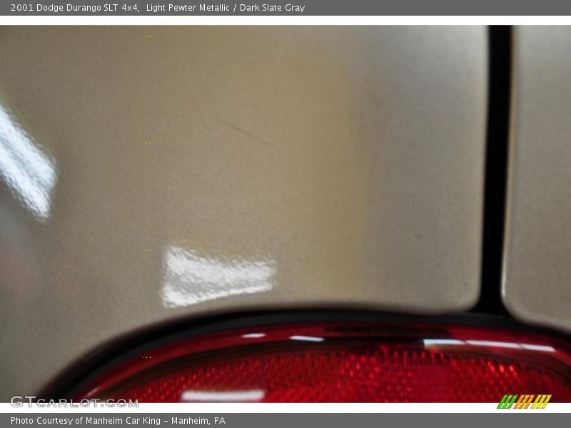 Light Pewter Metallic / Dark Slate Gray 2001 Dodge Durango SLT 4x4