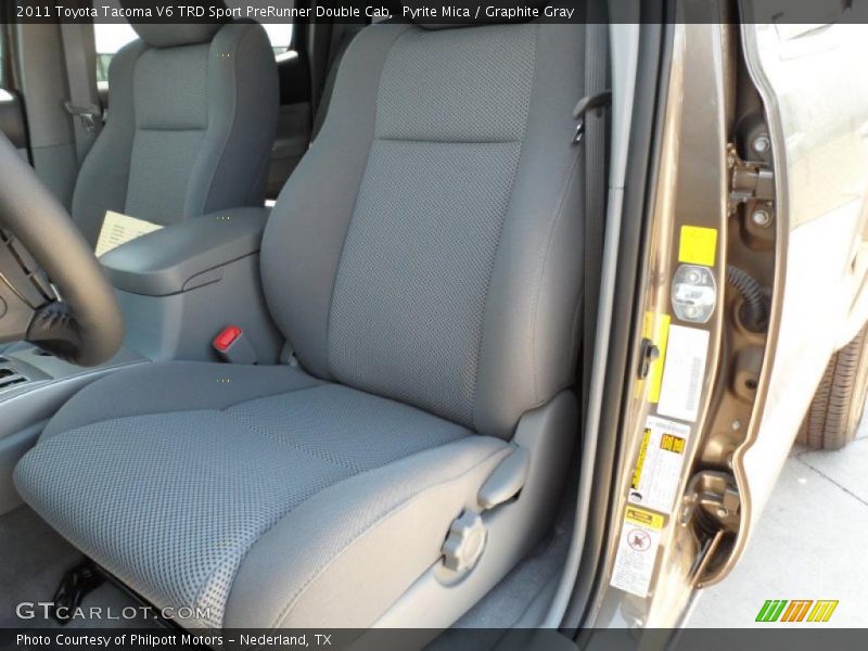 Pyrite Mica / Graphite Gray 2011 Toyota Tacoma V6 TRD Sport PreRunner Double Cab