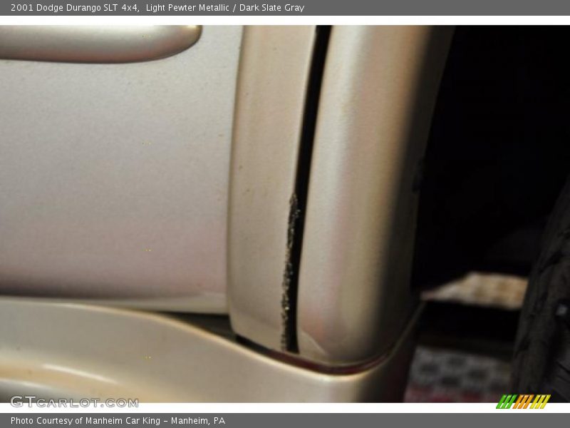 Light Pewter Metallic / Dark Slate Gray 2001 Dodge Durango SLT 4x4