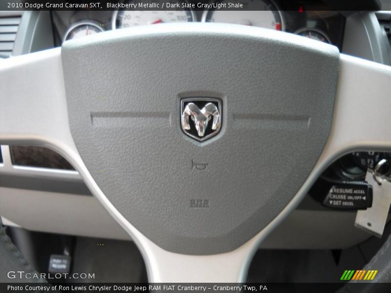 Blackberry Metallic / Dark Slate Gray/Light Shale 2010 Dodge Grand Caravan SXT