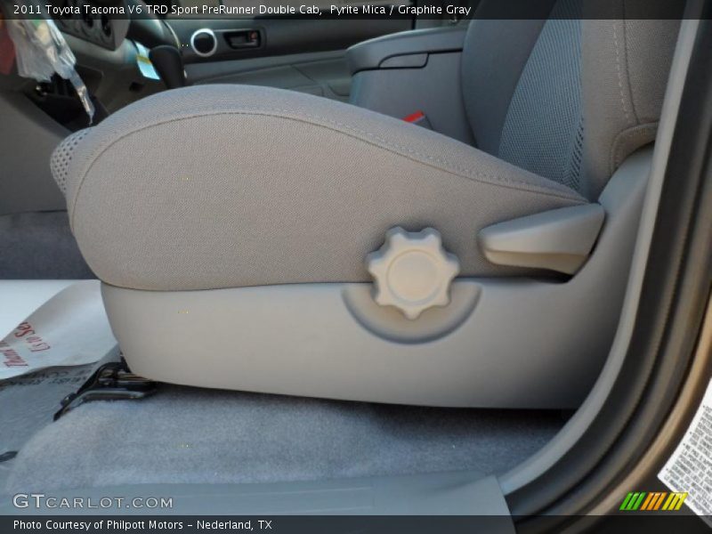 Pyrite Mica / Graphite Gray 2011 Toyota Tacoma V6 TRD Sport PreRunner Double Cab