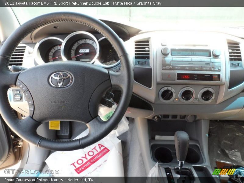 Pyrite Mica / Graphite Gray 2011 Toyota Tacoma V6 TRD Sport PreRunner Double Cab