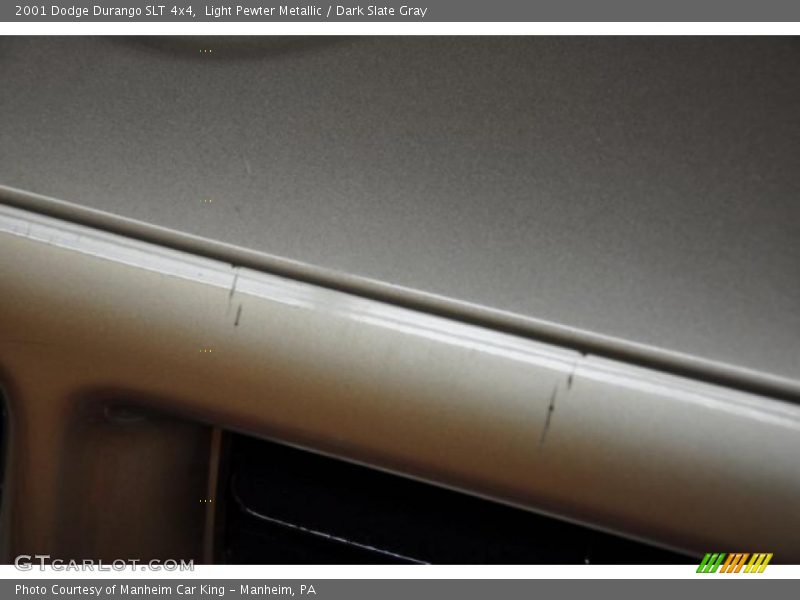 Light Pewter Metallic / Dark Slate Gray 2001 Dodge Durango SLT 4x4