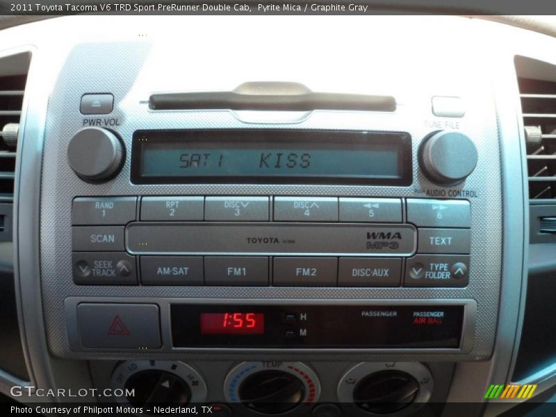Pyrite Mica / Graphite Gray 2011 Toyota Tacoma V6 TRD Sport PreRunner Double Cab