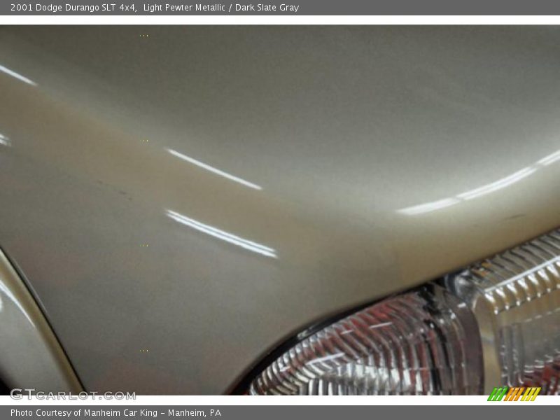 Light Pewter Metallic / Dark Slate Gray 2001 Dodge Durango SLT 4x4