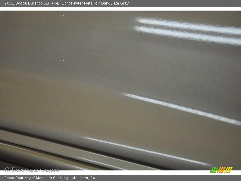 Light Pewter Metallic / Dark Slate Gray 2001 Dodge Durango SLT 4x4