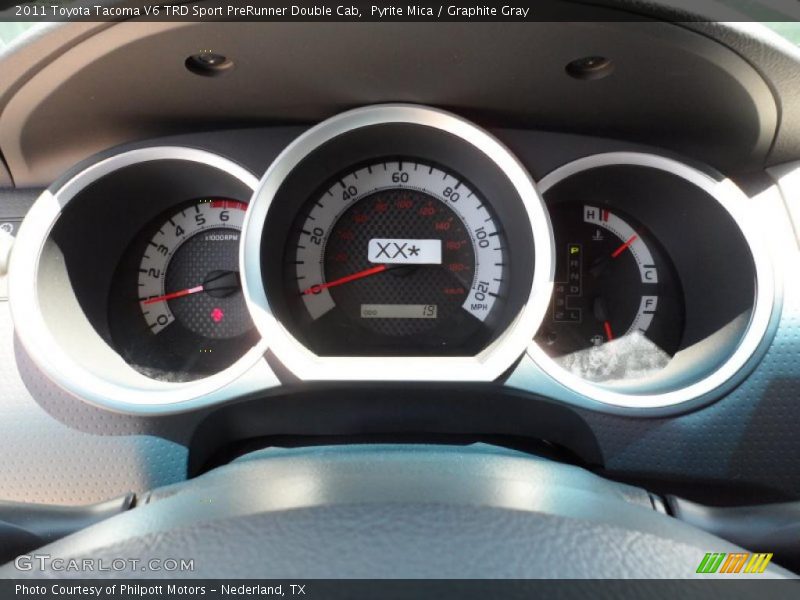 Pyrite Mica / Graphite Gray 2011 Toyota Tacoma V6 TRD Sport PreRunner Double Cab