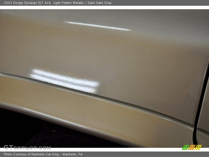 Light Pewter Metallic / Dark Slate Gray 2001 Dodge Durango SLT 4x4