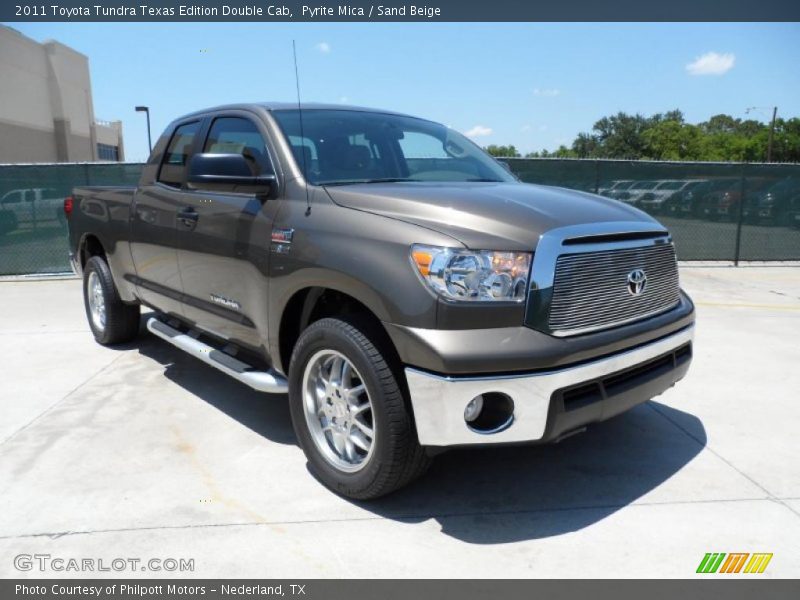 Front 3/4 View of 2011 Tundra Texas Edition Double Cab