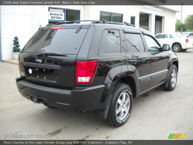 Black / Dark Slate Gray 2008 Jeep Grand Cherokee Laredo 4x4