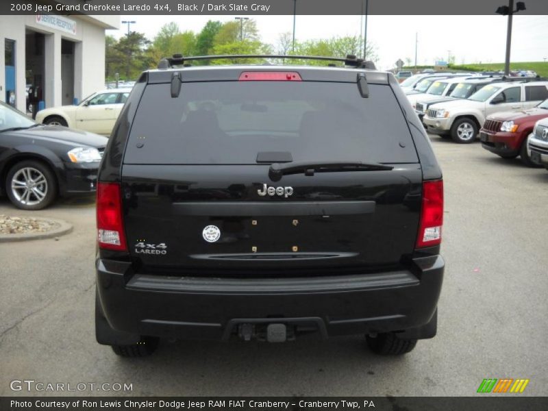 Black / Dark Slate Gray 2008 Jeep Grand Cherokee Laredo 4x4