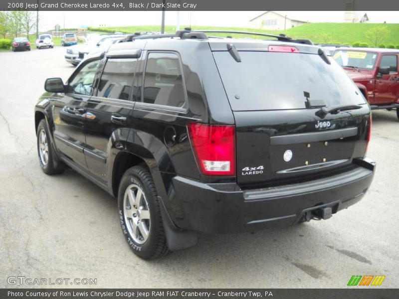 Black / Dark Slate Gray 2008 Jeep Grand Cherokee Laredo 4x4
