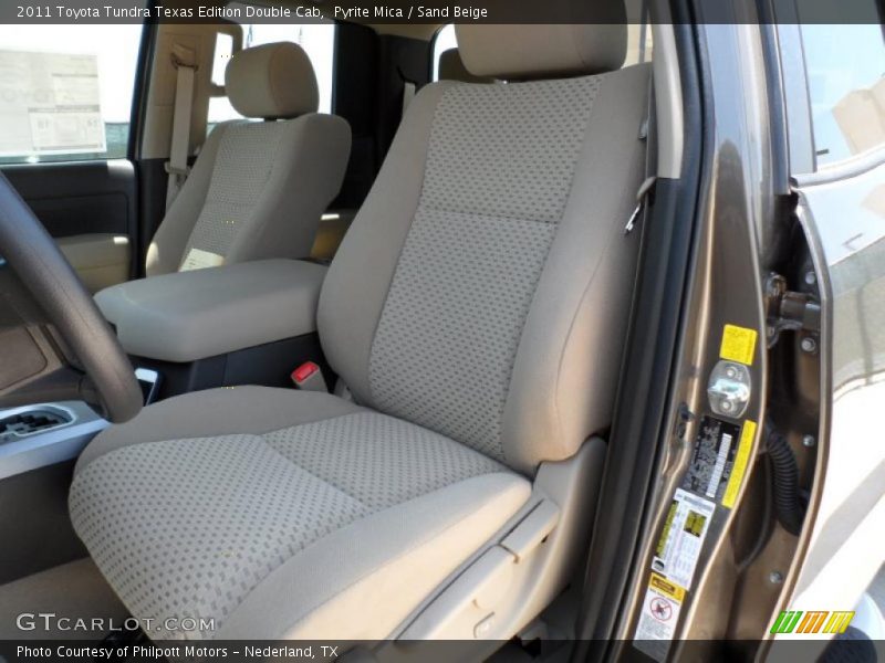 Pyrite Mica / Sand Beige 2011 Toyota Tundra Texas Edition Double Cab