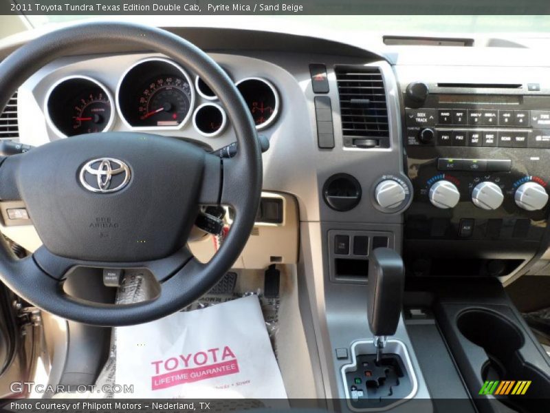 Pyrite Mica / Sand Beige 2011 Toyota Tundra Texas Edition Double Cab