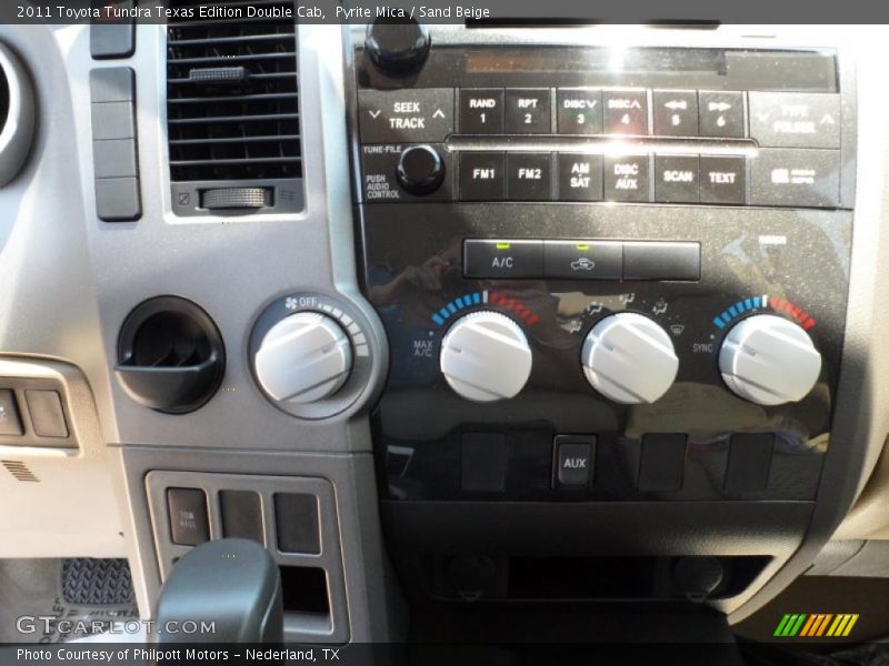 Pyrite Mica / Sand Beige 2011 Toyota Tundra Texas Edition Double Cab