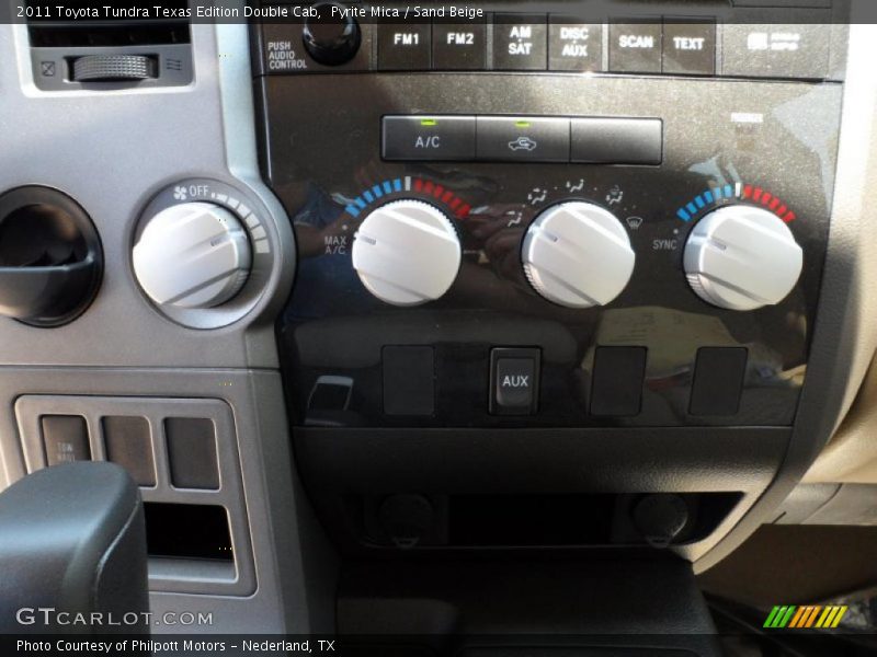 Pyrite Mica / Sand Beige 2011 Toyota Tundra Texas Edition Double Cab