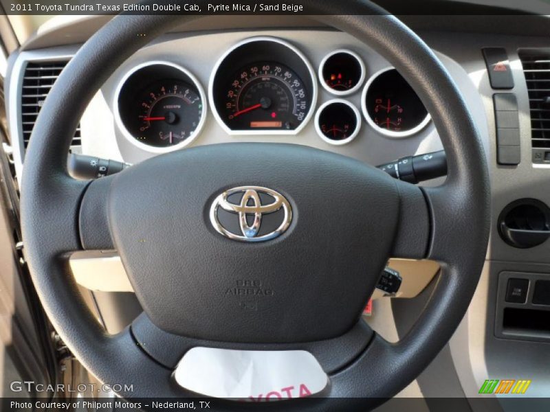 Pyrite Mica / Sand Beige 2011 Toyota Tundra Texas Edition Double Cab