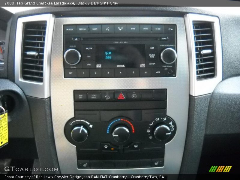 Black / Dark Slate Gray 2008 Jeep Grand Cherokee Laredo 4x4