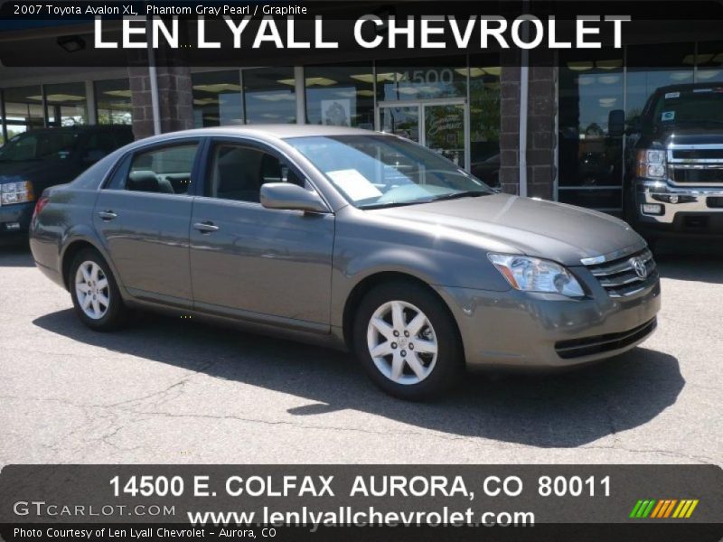 Phantom Gray Pearl / Graphite 2007 Toyota Avalon XL