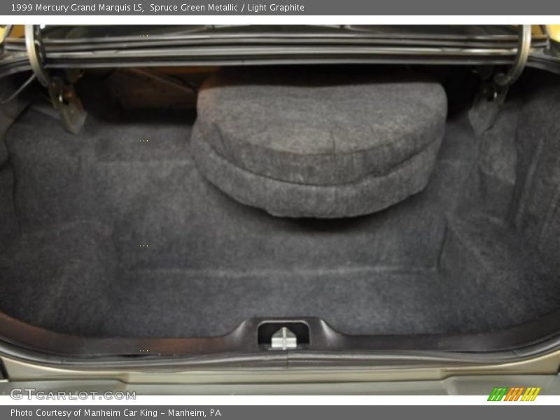 Spruce Green Metallic / Light Graphite 1999 Mercury Grand Marquis LS