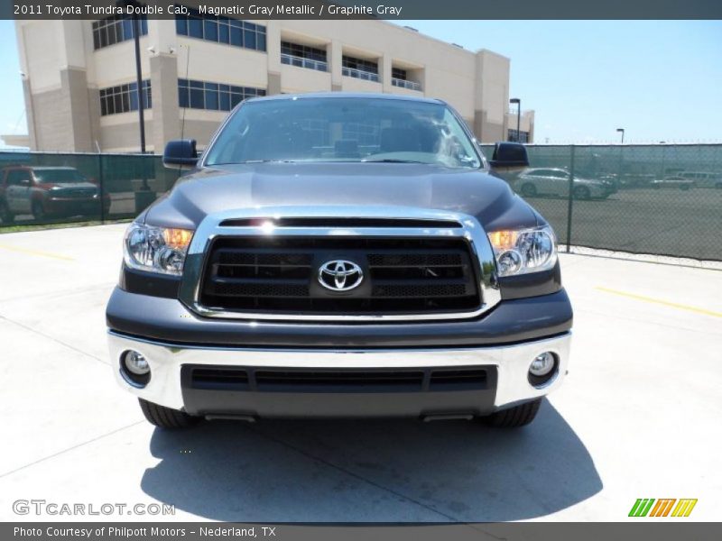 Magnetic Gray Metallic / Graphite Gray 2011 Toyota Tundra Double Cab