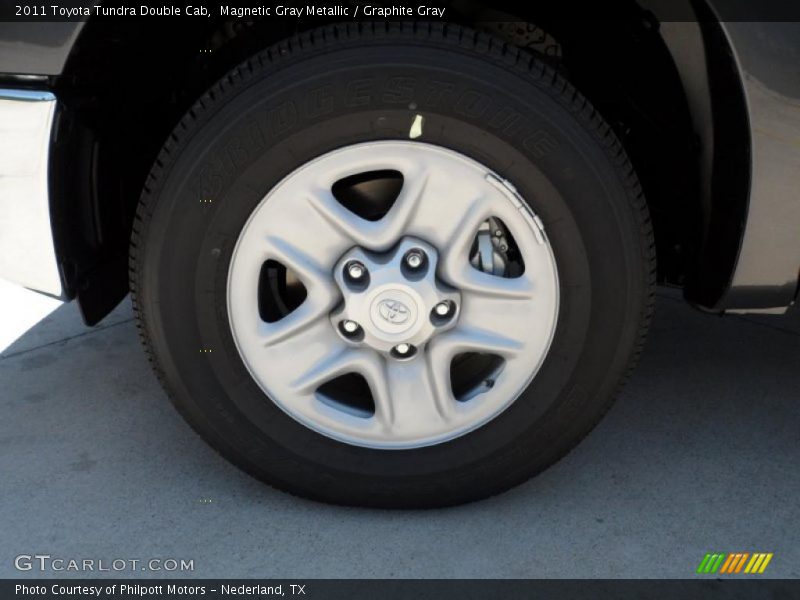 Magnetic Gray Metallic / Graphite Gray 2011 Toyota Tundra Double Cab
