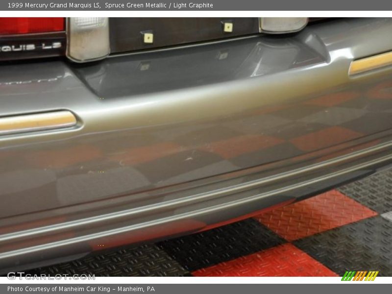 Spruce Green Metallic / Light Graphite 1999 Mercury Grand Marquis LS