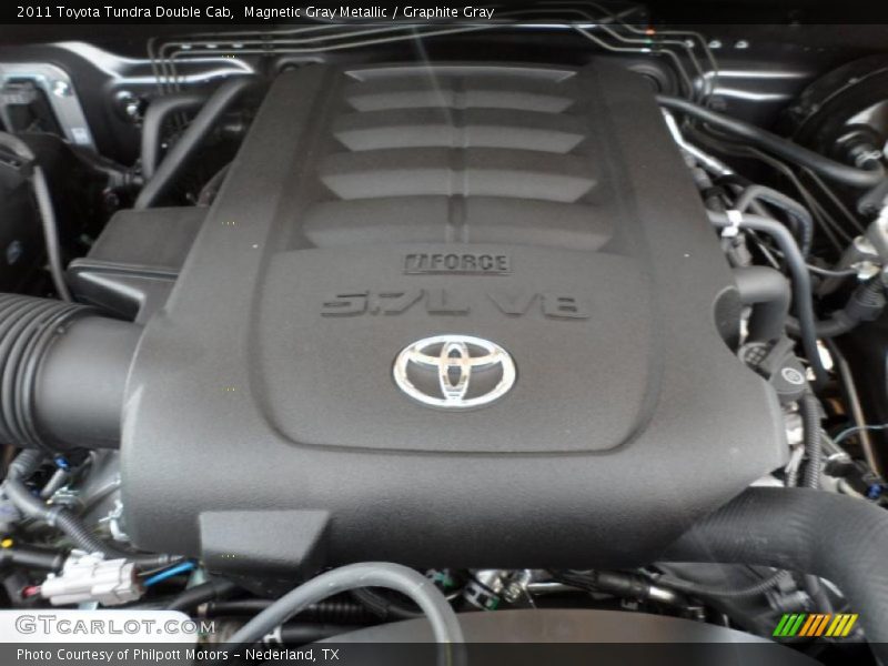 Magnetic Gray Metallic / Graphite Gray 2011 Toyota Tundra Double Cab