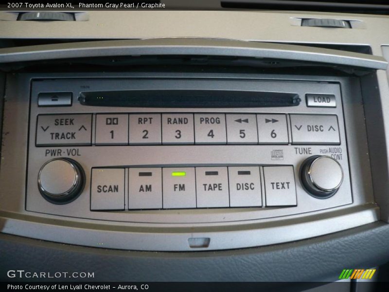 Phantom Gray Pearl / Graphite 2007 Toyota Avalon XL