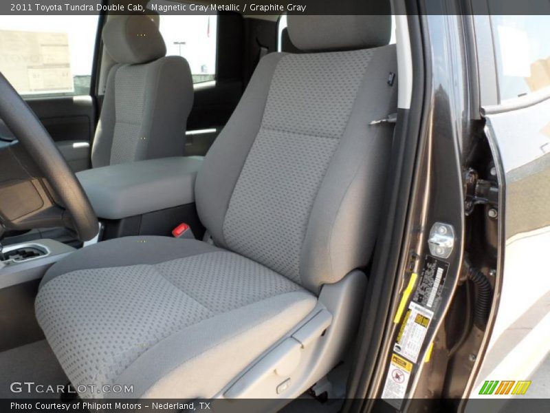 Magnetic Gray Metallic / Graphite Gray 2011 Toyota Tundra Double Cab