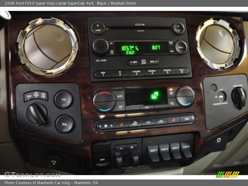 Black / Medium Stone 2008 Ford F350 Super Duty Lariat SuperCab 4x4