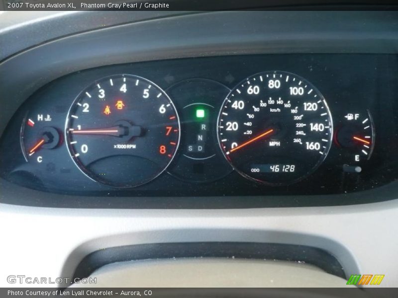 Phantom Gray Pearl / Graphite 2007 Toyota Avalon XL