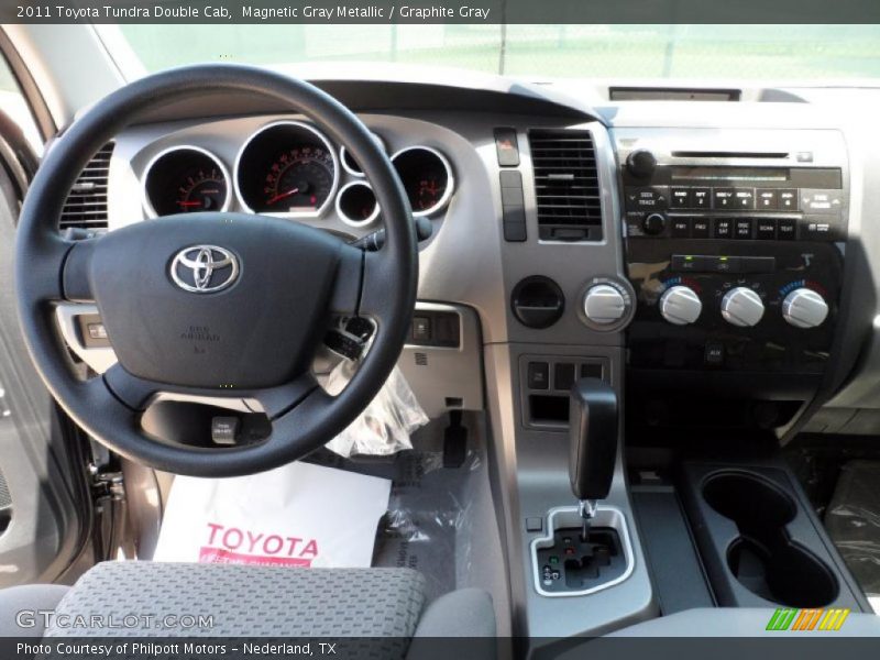Magnetic Gray Metallic / Graphite Gray 2011 Toyota Tundra Double Cab