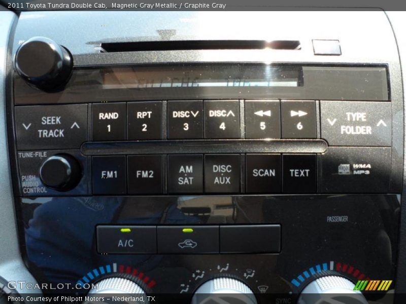 Magnetic Gray Metallic / Graphite Gray 2011 Toyota Tundra Double Cab