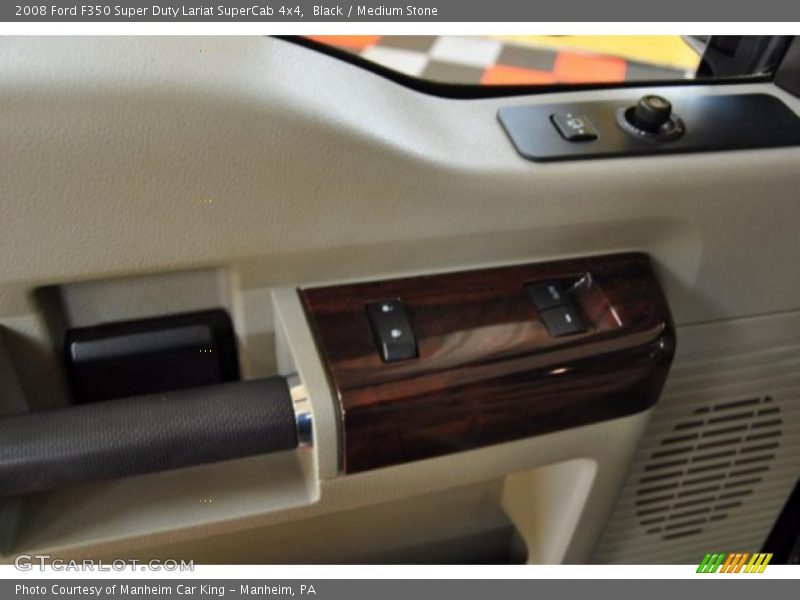 Black / Medium Stone 2008 Ford F350 Super Duty Lariat SuperCab 4x4