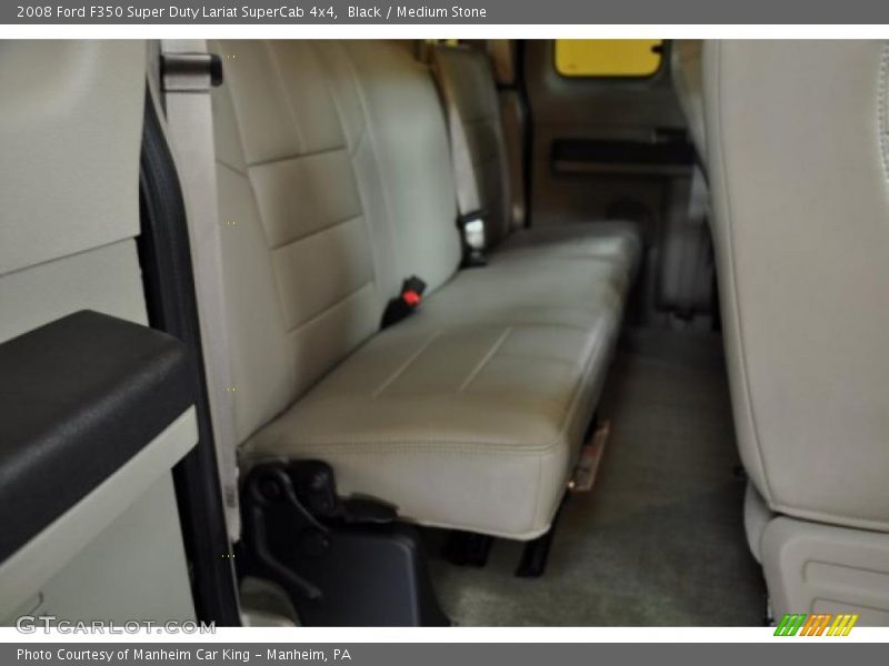 Black / Medium Stone 2008 Ford F350 Super Duty Lariat SuperCab 4x4