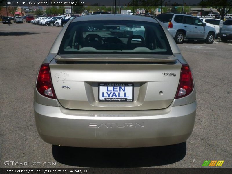 Golden Wheat / Tan 2004 Saturn ION 2 Sedan