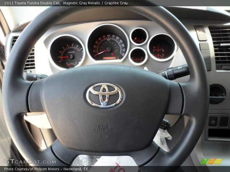 Magnetic Gray Metallic / Graphite Gray 2011 Toyota Tundra Double Cab