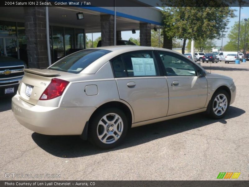 Golden Wheat / Tan 2004 Saturn ION 2 Sedan