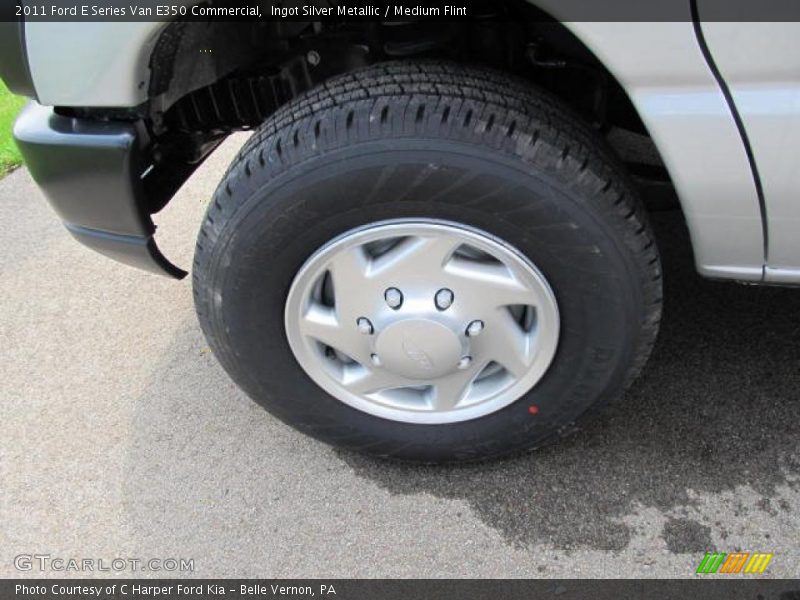 Ingot Silver Metallic / Medium Flint 2011 Ford E Series Van E350 Commercial