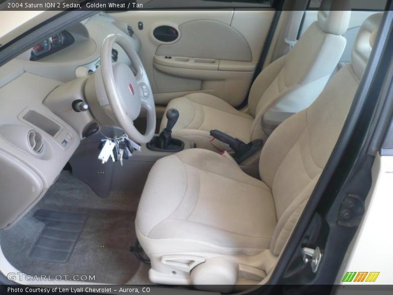  2004 ION 2 Sedan Tan Interior