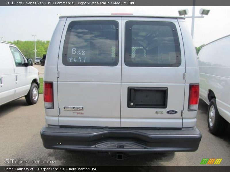 Ingot Silver Metallic / Medium Flint 2011 Ford E Series Van E350 Commercial