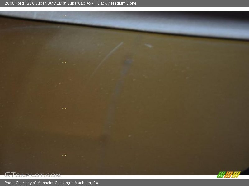 Black / Medium Stone 2008 Ford F350 Super Duty Lariat SuperCab 4x4